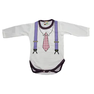 بادی آستین بلند نوزادی مدل B32