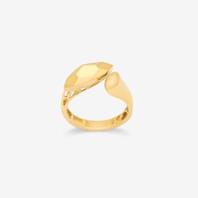 انگشتر طلا 18 عیار زنانه جواهری راز مدل R249-11 