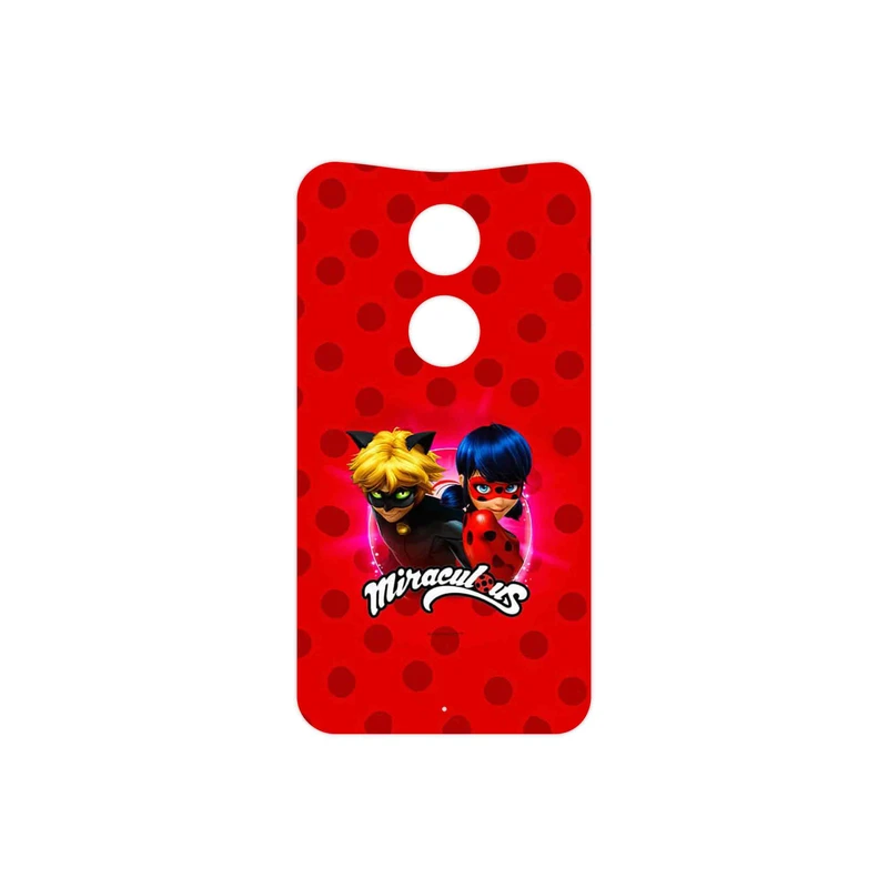 برچسب پوششی ماهوت مدل Ladybug and Cat Noir مناسب برای گوشی موبایل موتورولا Moto X 2014