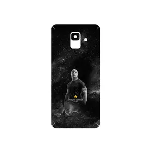 MAHOOT Dwayne Johnson Cover Sticker for Samsung Galaxy A6 2018