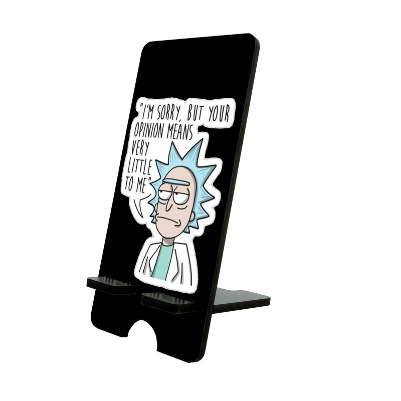 پایه نگهدارنده گوشی موبایل و تبلت طرح ریک و مورتی کد 2334338