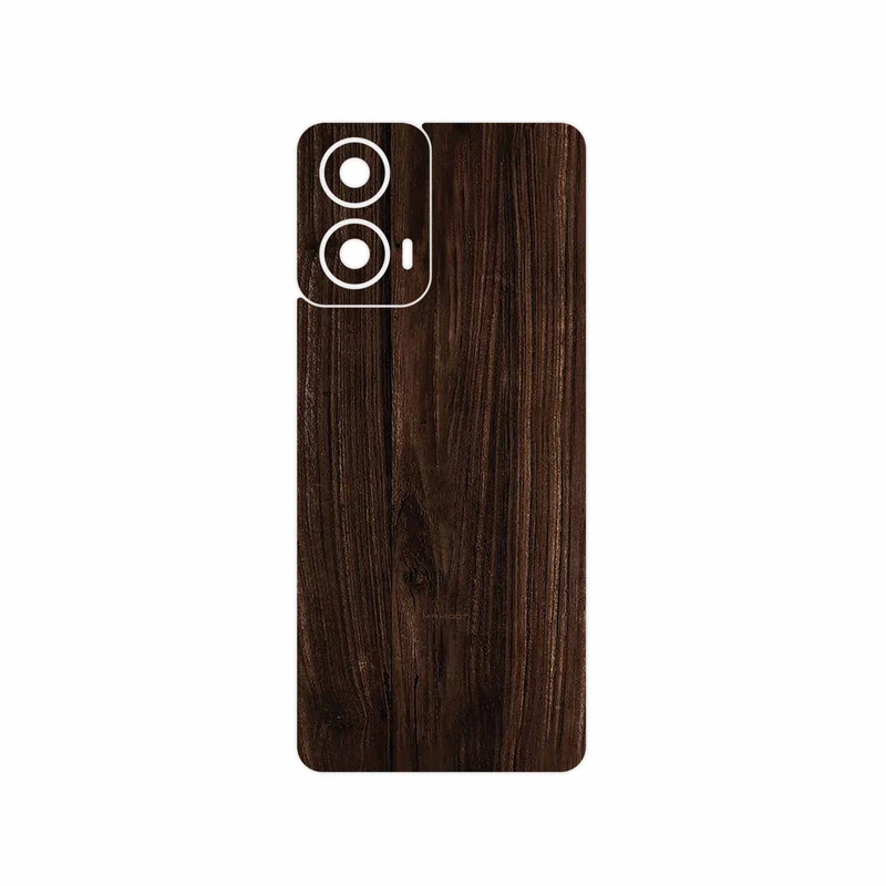برچسب پوششی ماهوت مدل Dark_Walnut_Wood مناسب برای گوشی موبایل موتورولا Moto G24