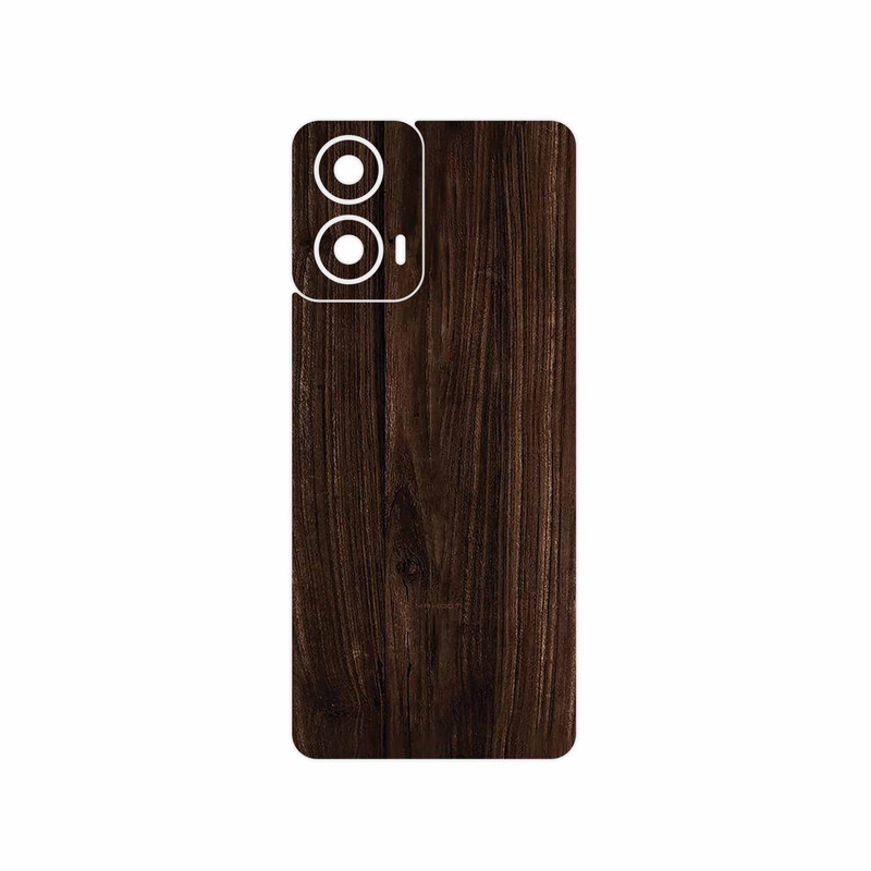 برچسب پوششی ماهوت مدل Dark_Walnut_Wood مناسب برای گوشی موبایل موتورولا Moto G24