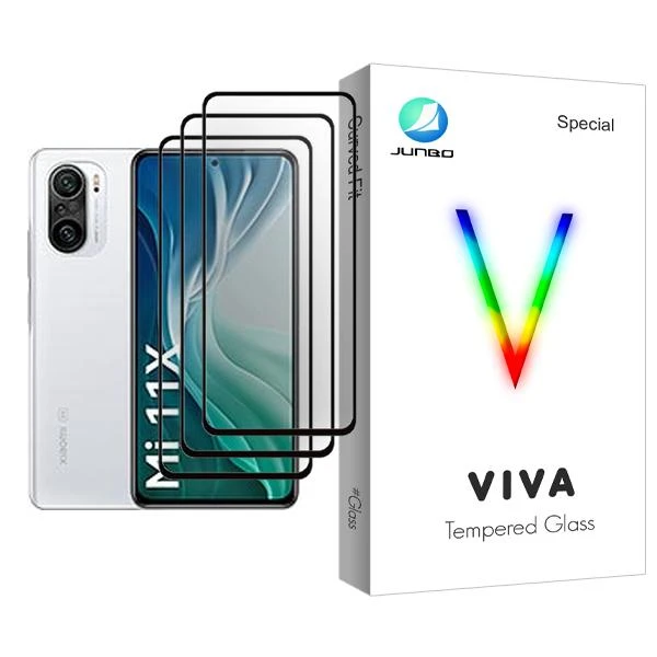 محافظ صفحه نمایش جانبو مدل Viva Glass MIX003 مناسب برای گوشی موبایل شیائومی Mi 11X بسته سه عددی