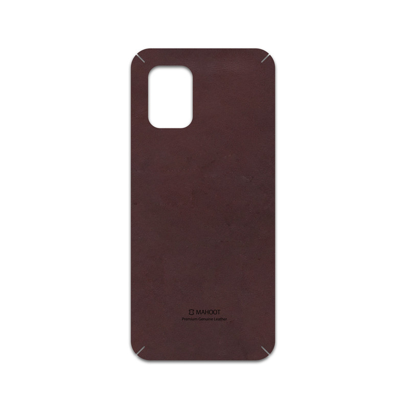 برچسب پوششی ماهوت مدل Matte-Dark-Brown-Leather مناسب برای گوشی موبایل شیائومی Mi 10 Lite 5G