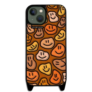 AKAM AMCWLA13-HAPPY FACE11 Cover For Apple iPhone 13