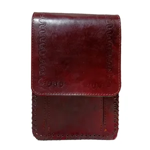 کیف رودوشی چرمی مدل دست دوز همدان p150