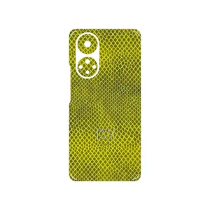 MAHOOT Yellow Snake Skin Cover Sticker for Honor 50