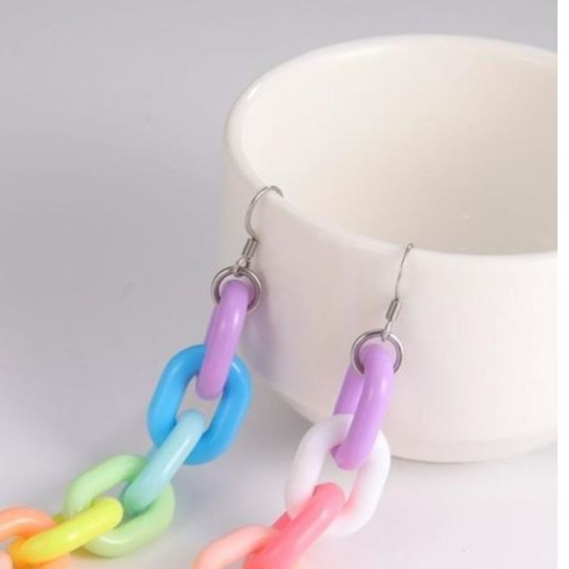 گوشواره دخترانه مدل پاستیلی 2020