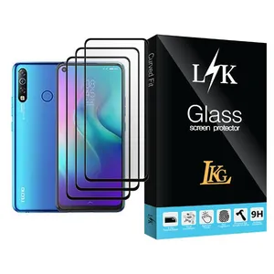 LKG LK Glass MIX003 Screen Protector For  Camon 12 Air Pack Of 3