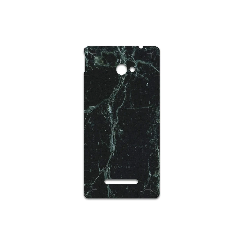 برچسب پوششی ماهوت مدل Graphite-Green-Marble مناسب برای گوشی موبایل اچ تی سی 8X