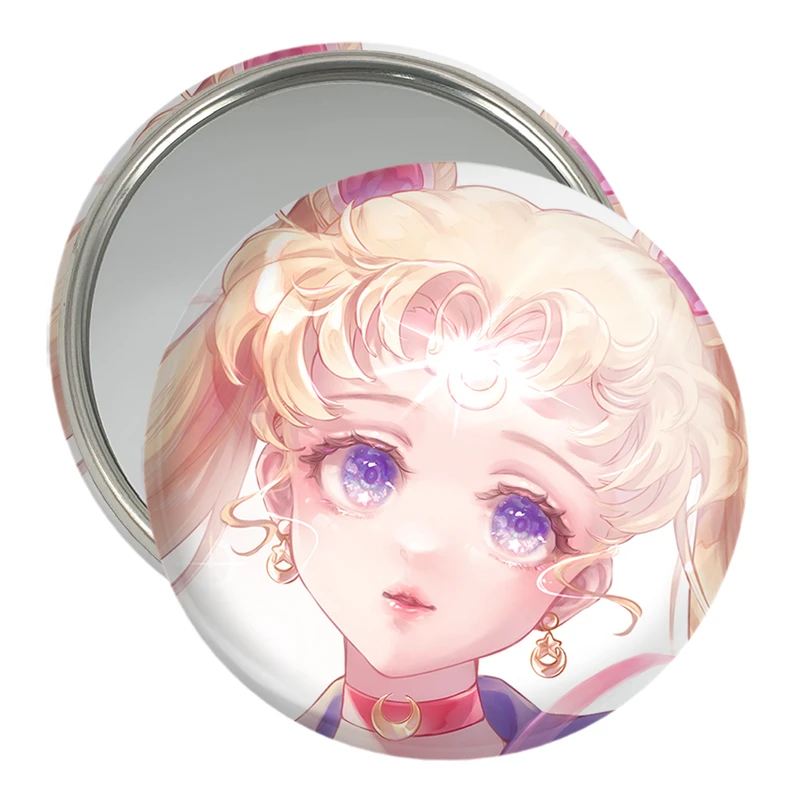 آینه جیبی خندالو مدل اوساگی تسوکینو انیمه سیلور مون Sailor Moon  کد 17436