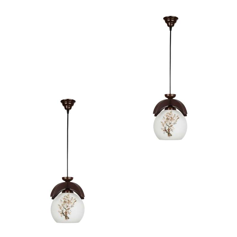 چراغ آویز چشمه نور کد  G572/1-Pro بسته دو عددی