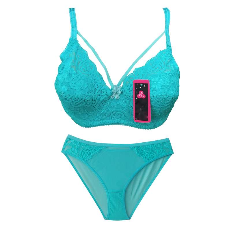 ست شورت و سوتین زنانه مدل گیپور