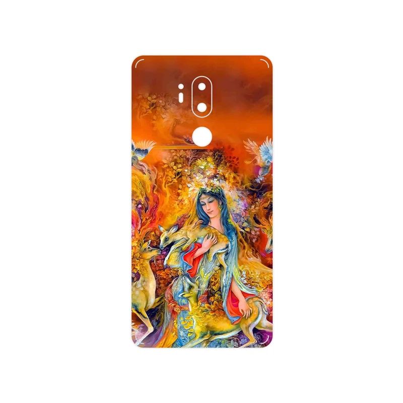 برچسب پوششی ماهوت مدل Persian miniature 2 مناسب برای گوشی موبایل ال جی G7 PLUS THINQ