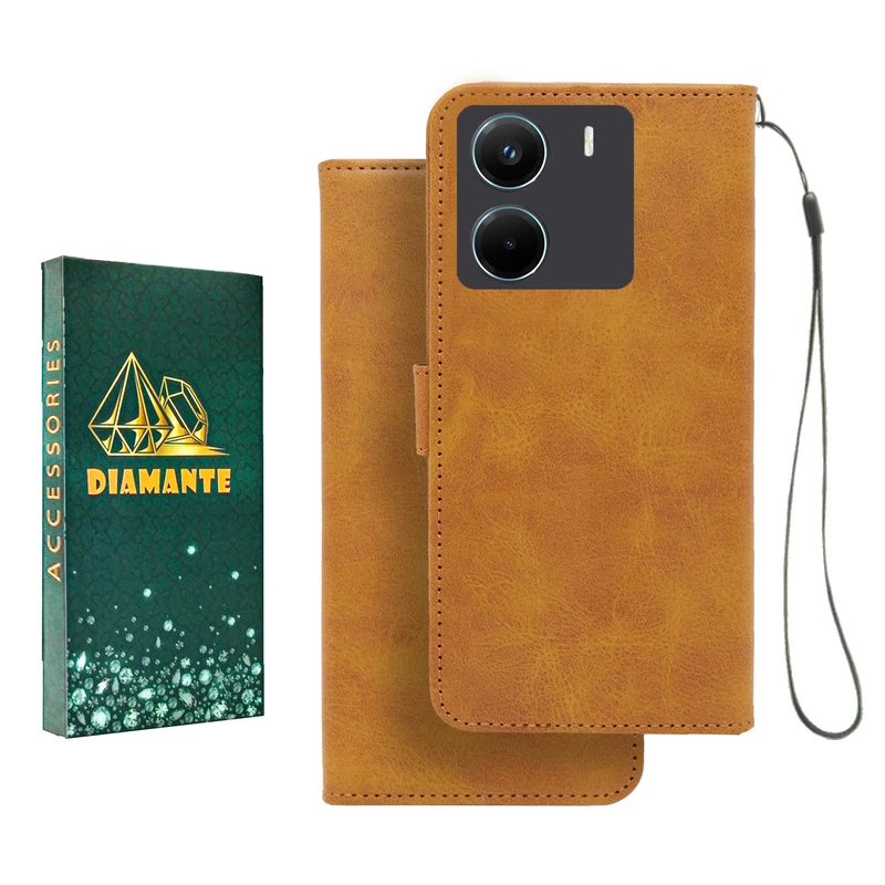 کیف کلاسوری دیامانته مدل Mortand Gn مناسب برای گوشی موبایل شیائومی Poco X7 Pro به همراه بندآویز