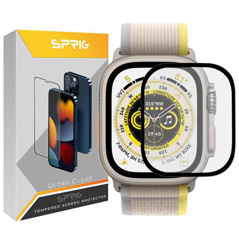 محافظ صفحه نمایش مات اسپریگ مدل MSPG مناسب برای اپل واچ سری Ultra 49 mm