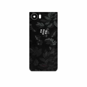 MAHOOT Black-Wildflower Cover Sticker for BlackBerry KEYONE
