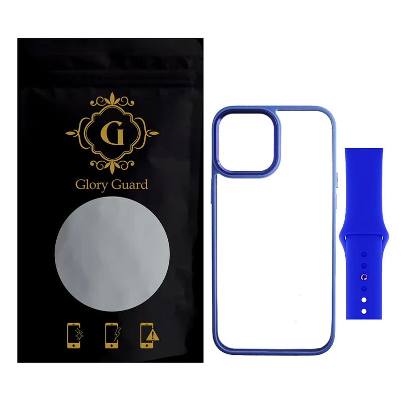 کاور گلوری گارد مدل DRB مناسب برای گوشی موبایل اپل iPhone 11 Pro Max به همراه بند اپل واچ 44 میلی متری