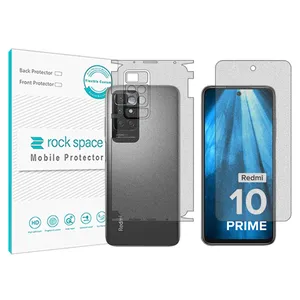 Matte Rockspace HyMTT screen protector suitable for Xiaomi Redmi 10 Prime 2022 mobile phone with back protector