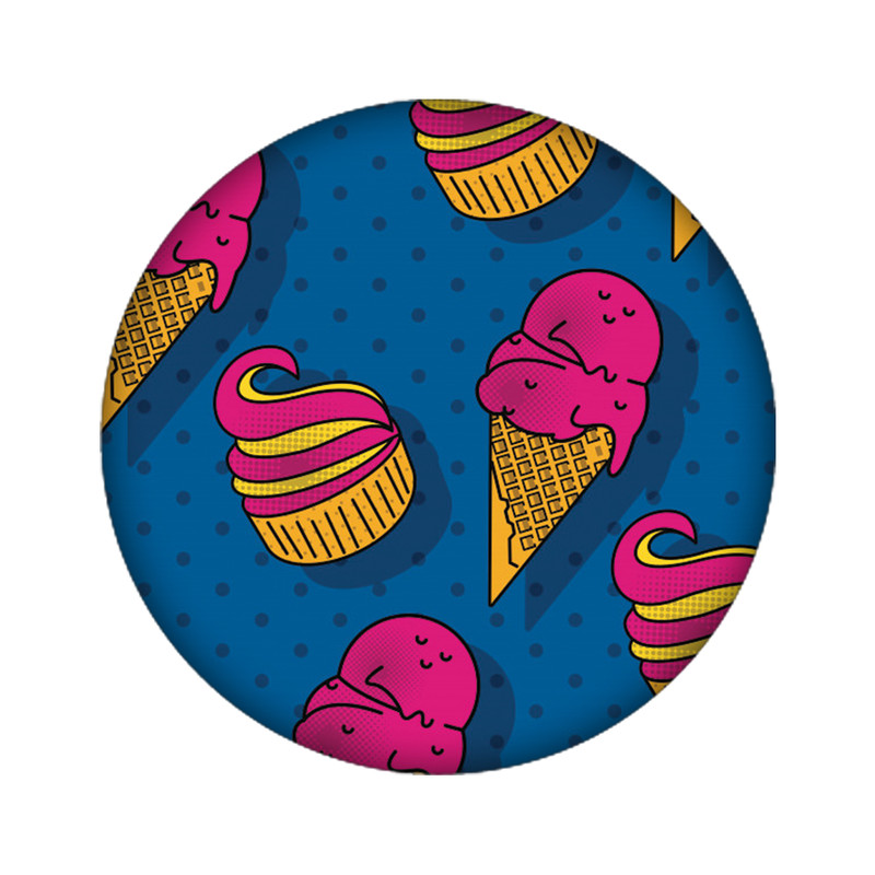 استیکر تزئینی موبایل مدل بستنی کد 3397