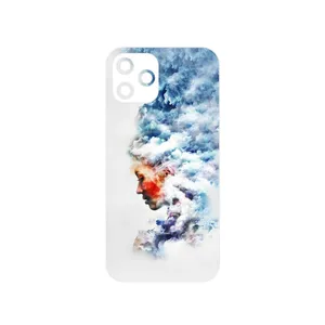 MAHOOT Women and the Cloud Digital Art Cover Sticker for Apple iPhone 12 Pro