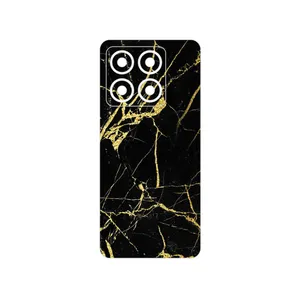 MAHOOT Graphite_Gold_Marble Cover Sticker for Xiaomi 14T