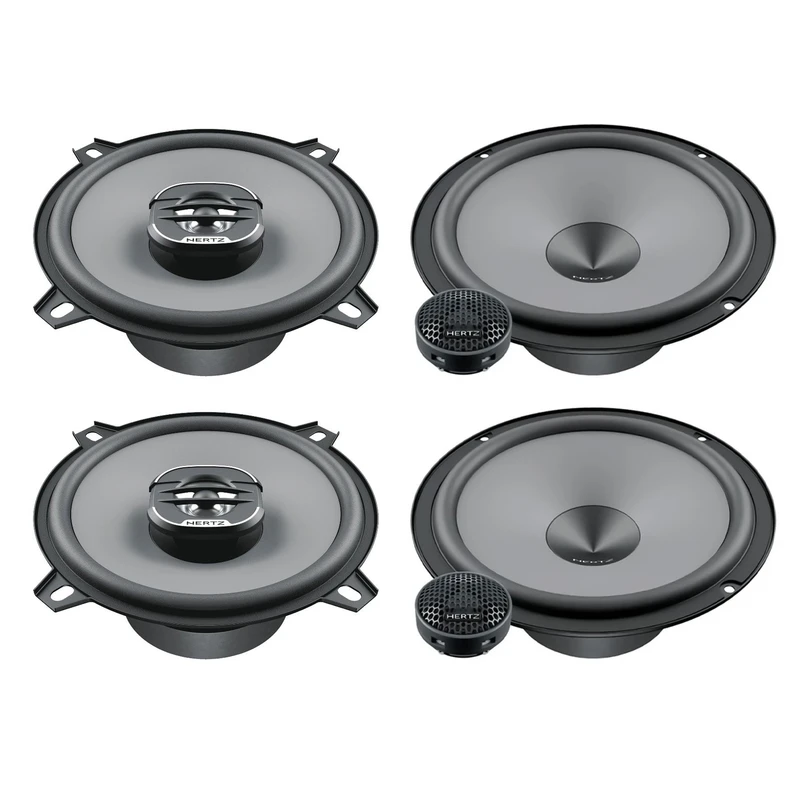 کامپوننت پشت  خودرو هرتز مدل KX165-130 سایز 6 اینچ بسته 6 عددی
