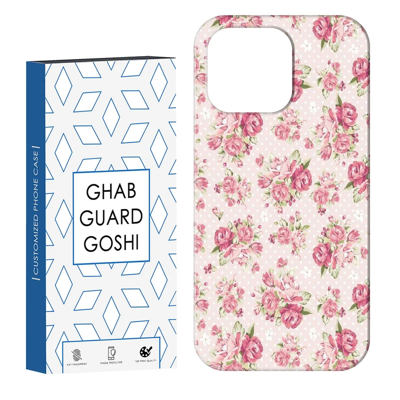 کاور قاب گارد گوشی طرح گل کد Dimo-787 مناسب برای گوشی موبایل اپل IPHONE 16 PRO   