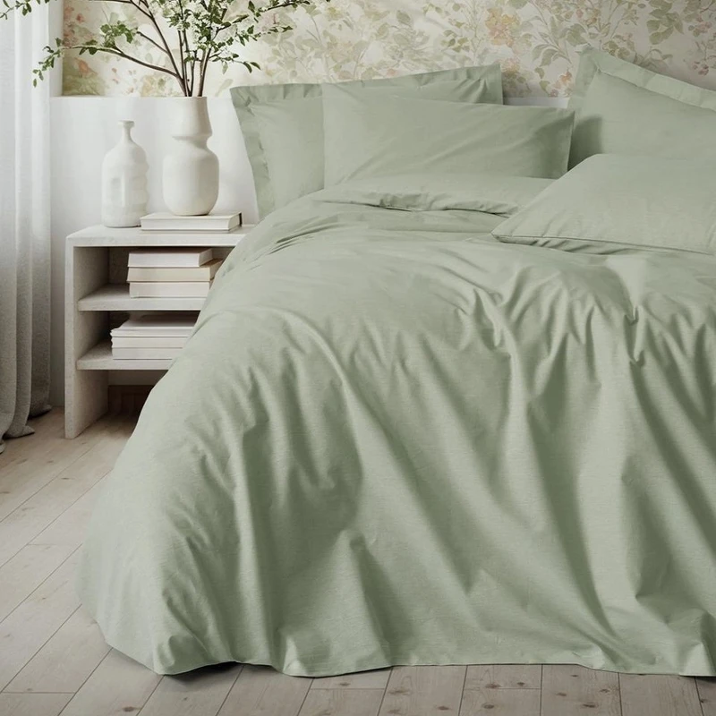 سرویس ملحفه 2 نفر 4 تکه کاتن باکس مدل Plain Adacayi C.K