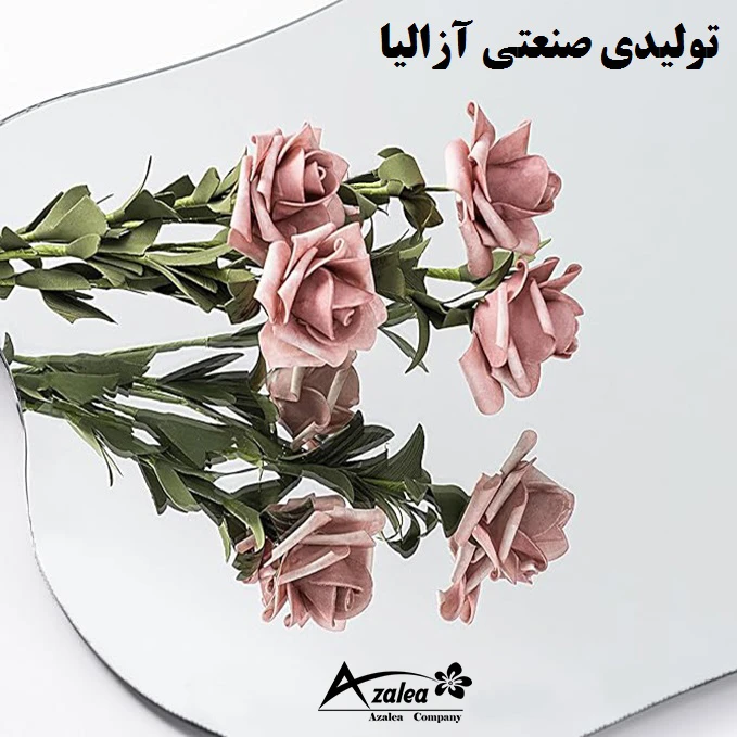 عکس شماره 4 : آینه دیواری آزالیا مدل قدی دفرمه بک لایت dfm250150