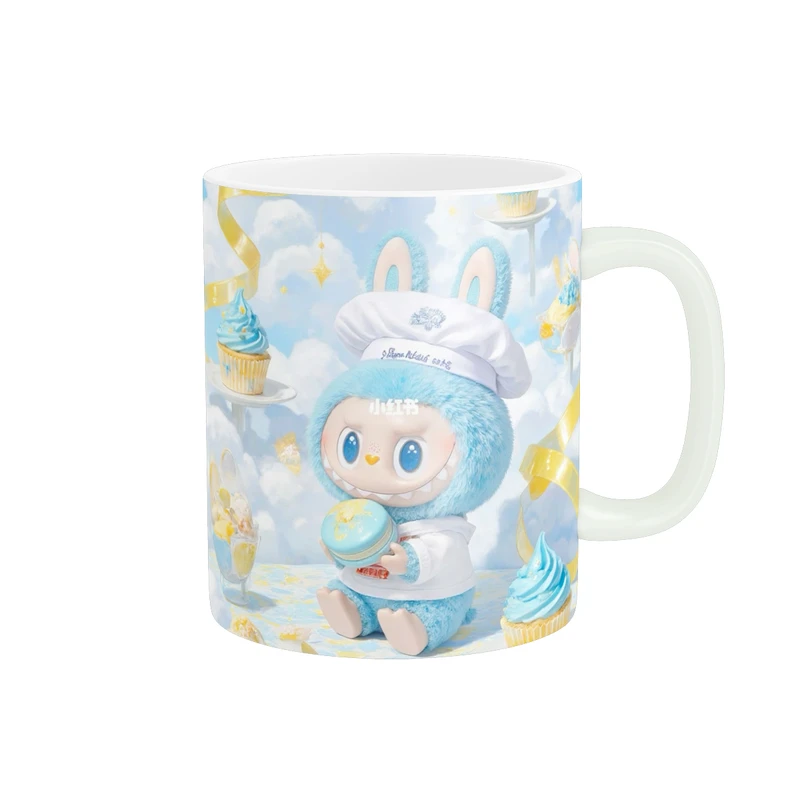 ماگ پاد آفرین طرح عروسک لبوبو کد 5959