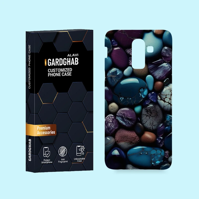 کاور گارد قاب علوی مدل هنری مناسب برای گوشی موبایل سامسونگ Galaxy J8 2018