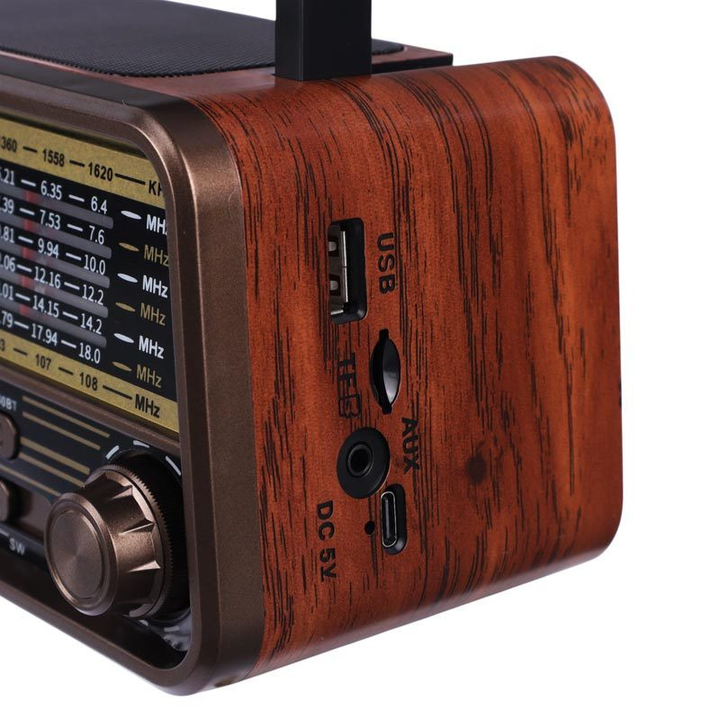 رادیو اسپیکر FM، AM، SW، MW، TV مدل M-1940BT