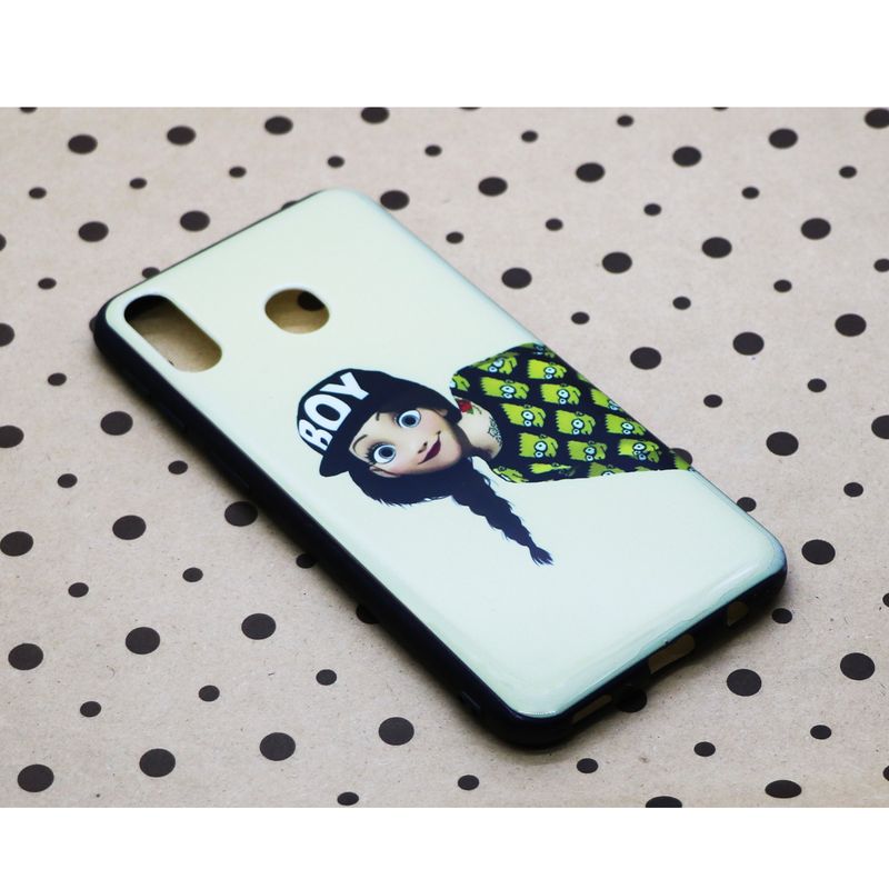 کاور طرح Girl مدل RB-1 مناسب برای گوشی موبایل سامسونگ Galaxy m20