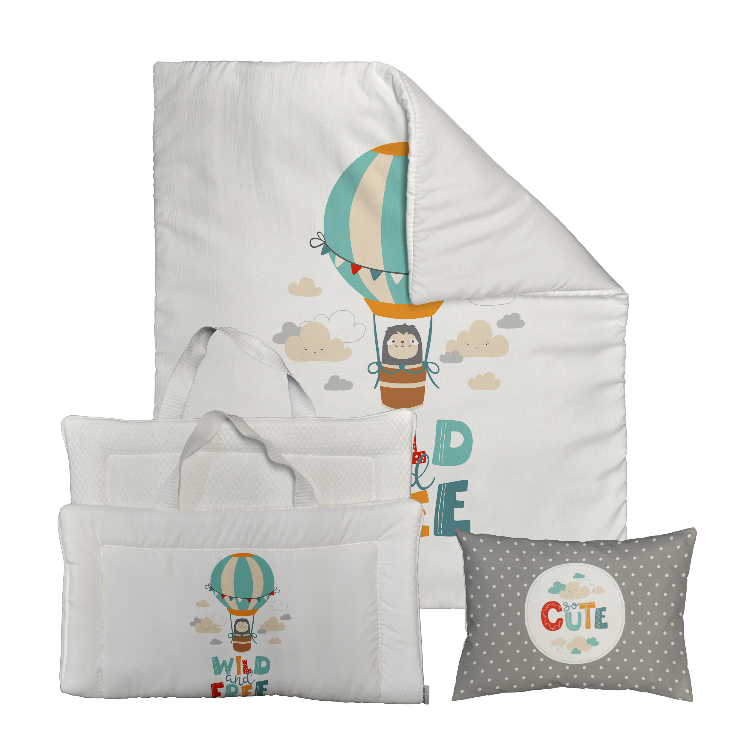 سرویس خواب 3 تکه کودک مامزکیوتی مدل MO87