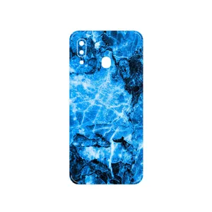 MAHOOT Blue Marble Cover Sticker for Samsung Galaxy A20