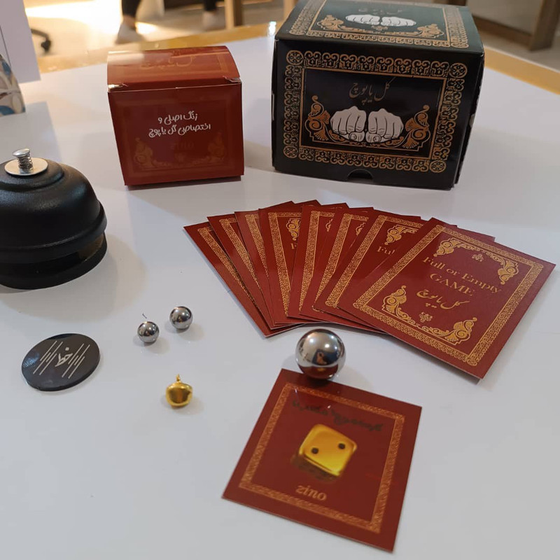 بازی فکری مدل گل یا پوچ طرح زنگدار