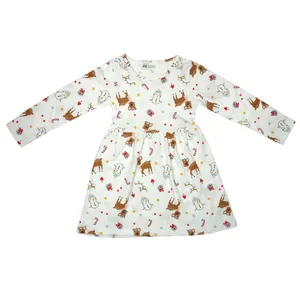 پیراهن دخترانه مدل برفی