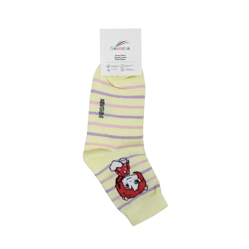 جوراب دخترانه نیوشا کد 1501 مجموعه 3 عددی