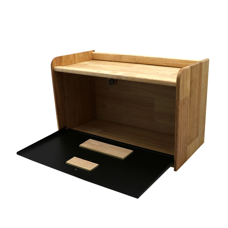 ظرف نان لوکسینه مدل چوبی درب فلزی ظرف نان لوکسینه مدل چوبی درب فلزی