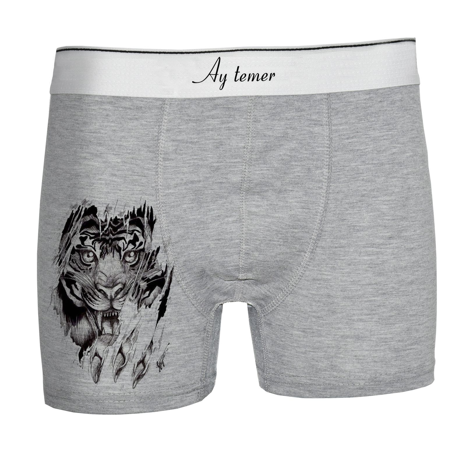 شورت مردانه آی تمر مدل ببر کد 84 -  - 1