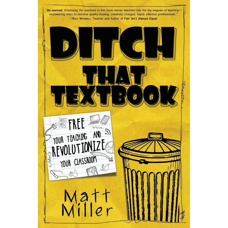 کتاب Ditch That Textbook اثر Matt Miller انتشارات تازه ها
