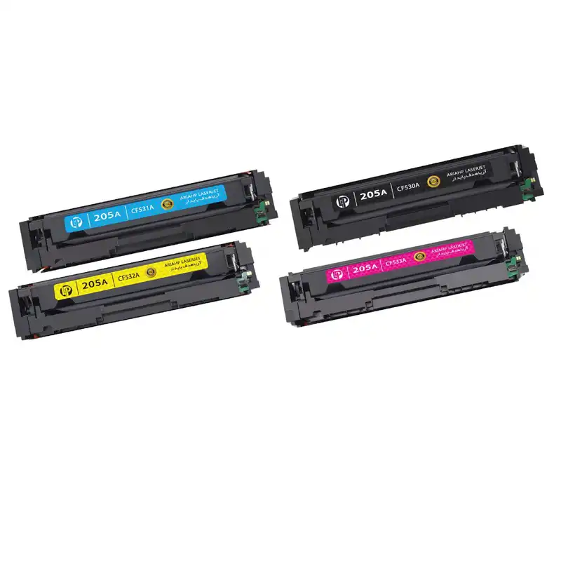 تونر رنگی آریا اچ پی مدل 205A مجموعه 4 عددی