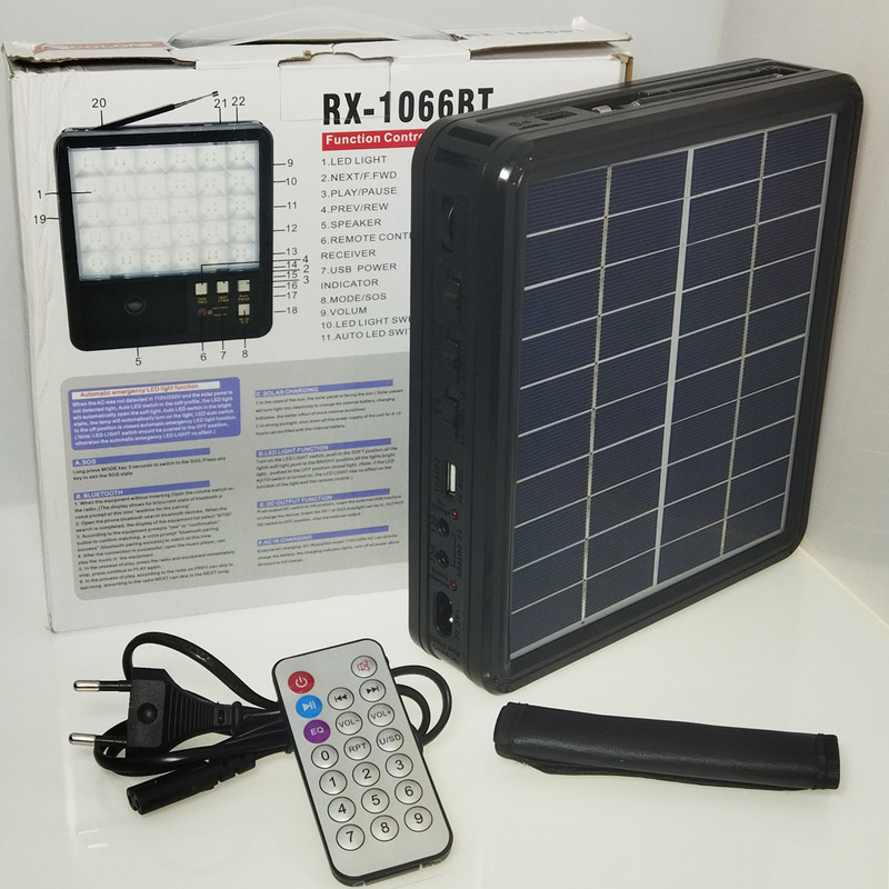 رادیو اسپیکر FM گولون مدل RX-1066BT