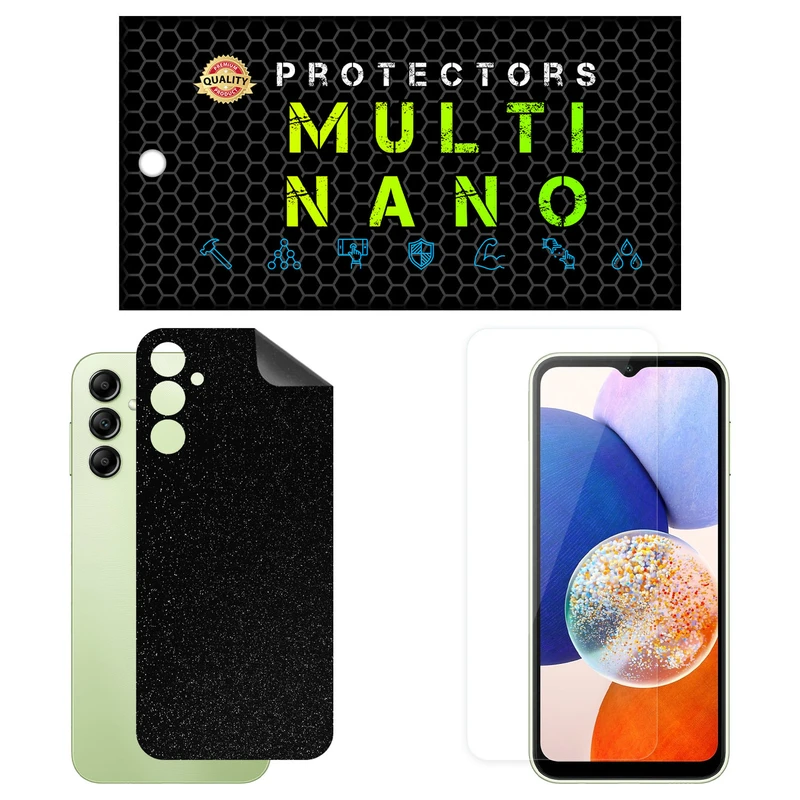 محافظ صفحه نمایش مولتی نانو مدل X-SFG مناسب برای گوشی موبایل سامسونگ Galaxy A14 5G به همراه برچسب پوششی