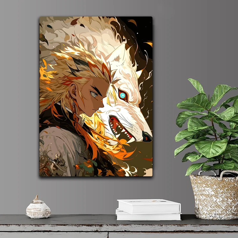 تابلو شاسی طرح انیمه شیطان کش مدل MX20005