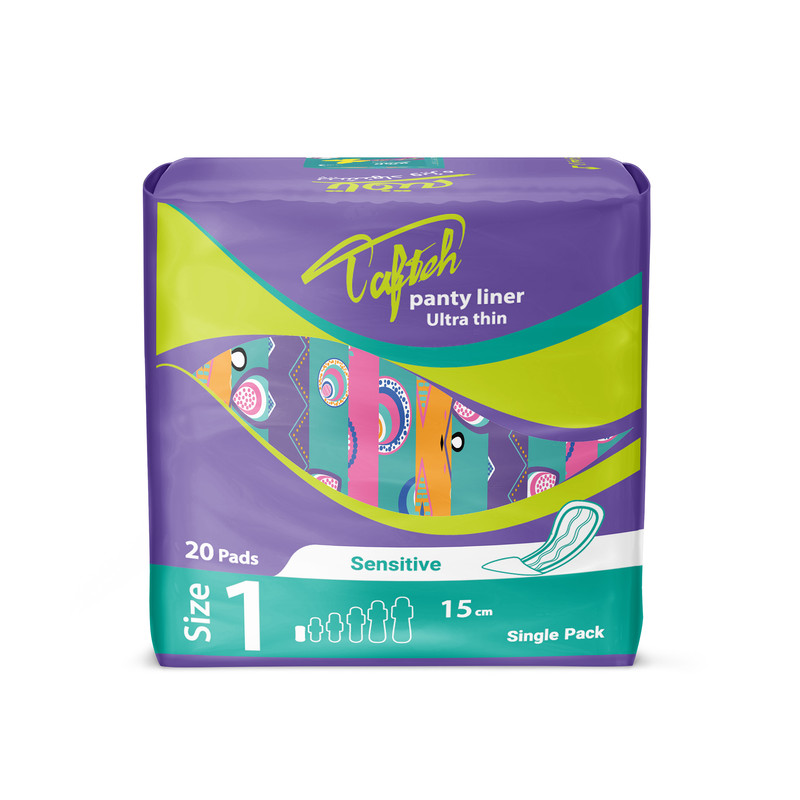 پد روزانه تافته مدل Ultra Thin بسته 20 عددی