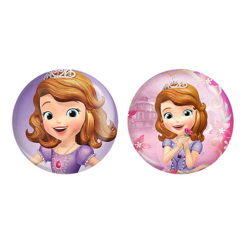 مگنت خندالو طرح سوفیا کد 1253612534 مجموعه 2 عددی