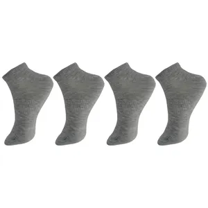 جوراب ورزشی ساق کوتاه مردانه ادیب مدل اسپرت کش انگلیسی کد MNSPT-MJGY بسته 4 عددی